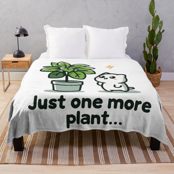 Item preview, Just One More Plant designed and sold by plantlady-shop.