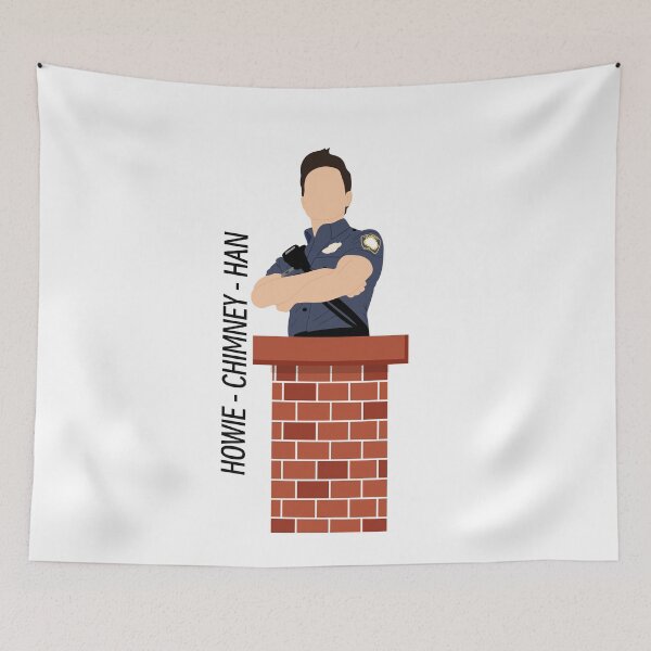 Item preview, 9-1-1 tv show Howie - Chimney - Han  designed and sold by AnnesCreatives.