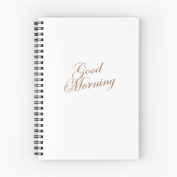 Item preview, Morning Elegance: A Calligraphy Greeting designed and sold by AwakenCoffee.