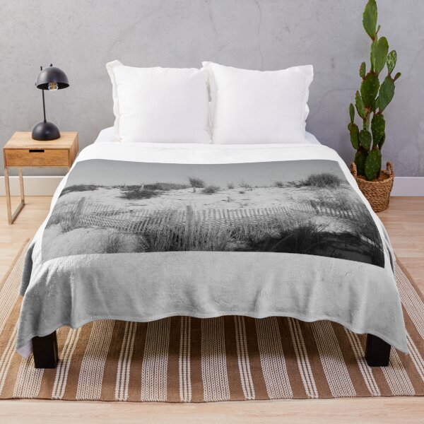 Item preview, Sand fenceing on Island Beach State Park designed and sold by BradKnorrArt.