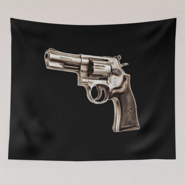 Item preview, Gun - symbol of destruction designed and sold by KusyArt.