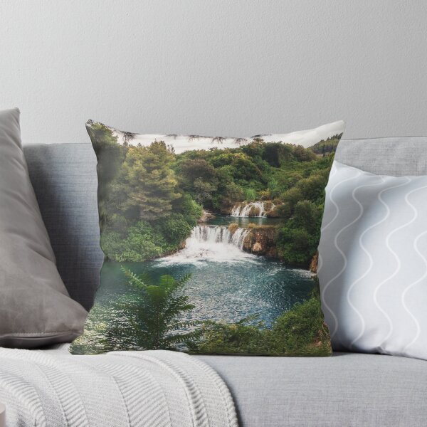 Item preview, Krka National Park - waterfall Skradinski buk in Croatia designed and sold by eyeconart.