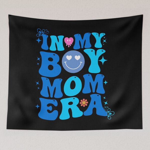 Item preview, Funny Retro Groovy in my boy mom era Mother's Day  designed and sold by BOUCHERIT amine.