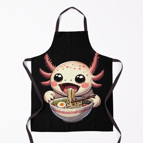 Item preview, Hungry Axolotl Anime Eat The Noodle Bowl's Ramen Japanese Food designed and sold by Artistoos.