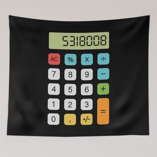 Item preview, Boobies Calculator designed and sold by PaulSDesign.