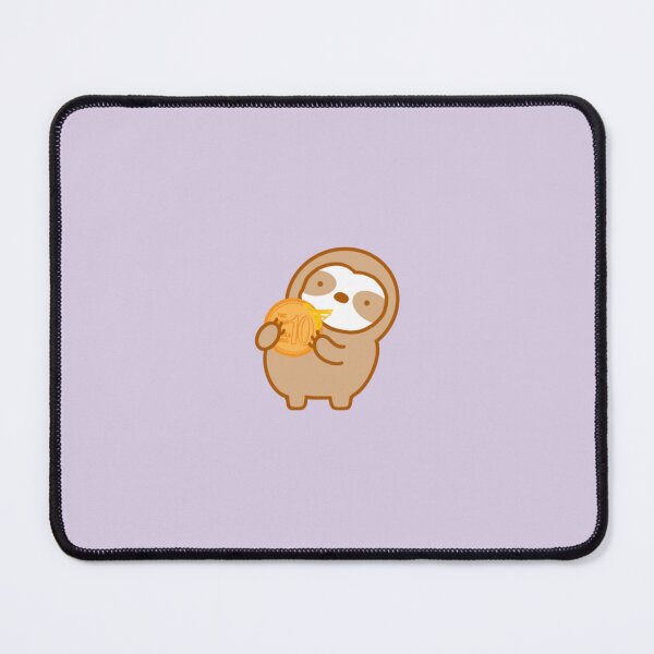 Item preview, Cute Korean Cheese Coin Bread Sloth  designed and sold by theslothinme.
