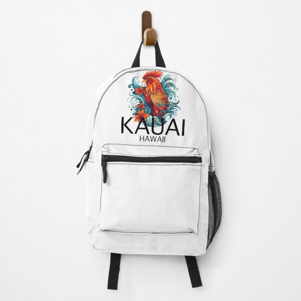 Item preview, Kauai Hawaii - Rooster (with Black Lettering) designed and sold by VelvetRoom.