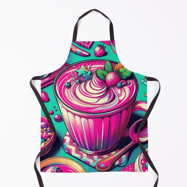 Item preview, Vibrant Pop Art Pink Latte designed and sold by StickerStudio27.
