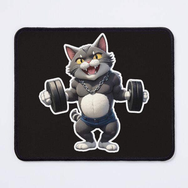 Item preview, Gym Cat designed and sold by Bunmigraphics .