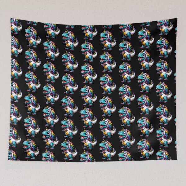 Item preview, Cute Dinosaur Unicorn Rainbow designed and sold by Artistoos.