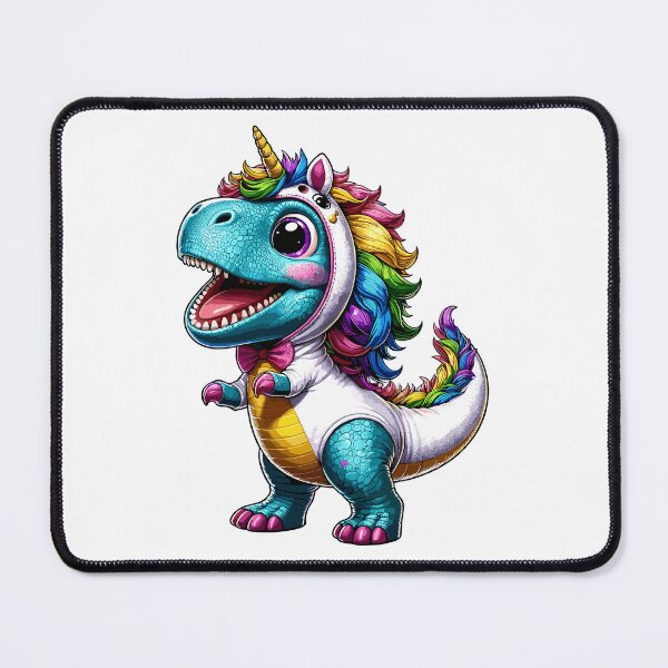 Item preview, Cute Dinosaur Unicorn Rainbow designed and sold by Artistoos.