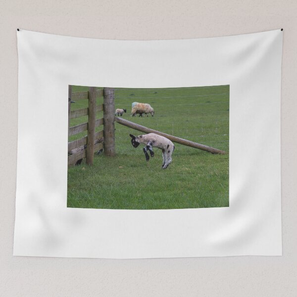 Item preview, Lamb jumping for joy designed and sold by Martin Fenton.