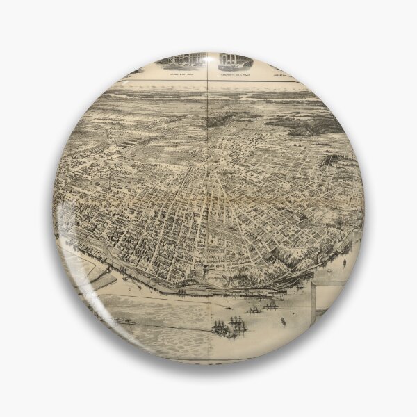 Item preview, Tacoma, Washington (1893) designed and sold by allhistory.