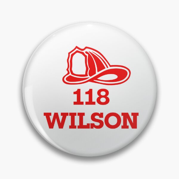 Item preview, Henrietta Wilson firefighter hat station 118 designed and sold by AnnesCreatives.