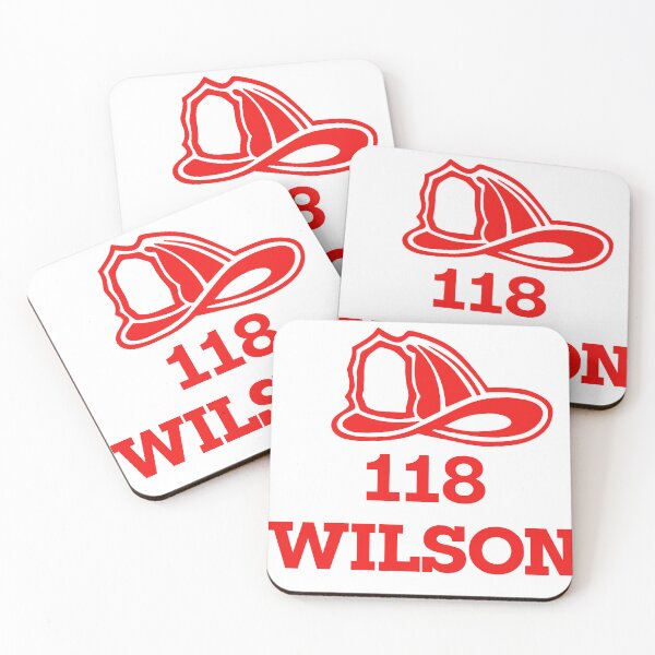 Item preview, Henrietta Wilson firefighter hat station 118 designed and sold by AnnesCreatives.