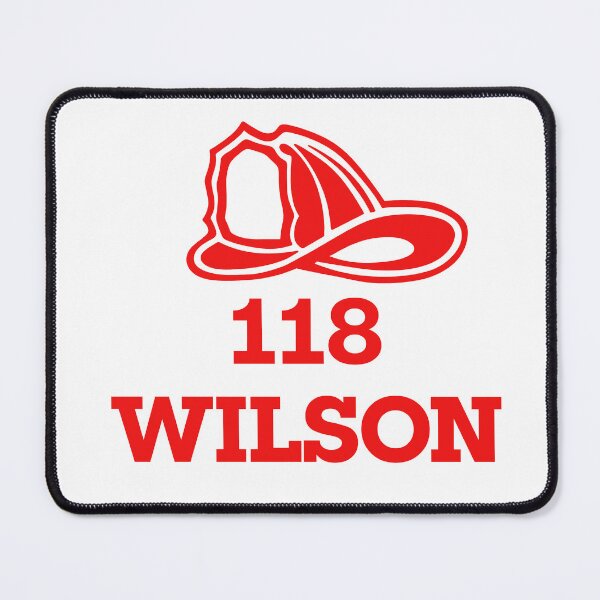 Item preview, Henrietta Wilson firefighter hat station 118 designed and sold by AnnesCreatives.