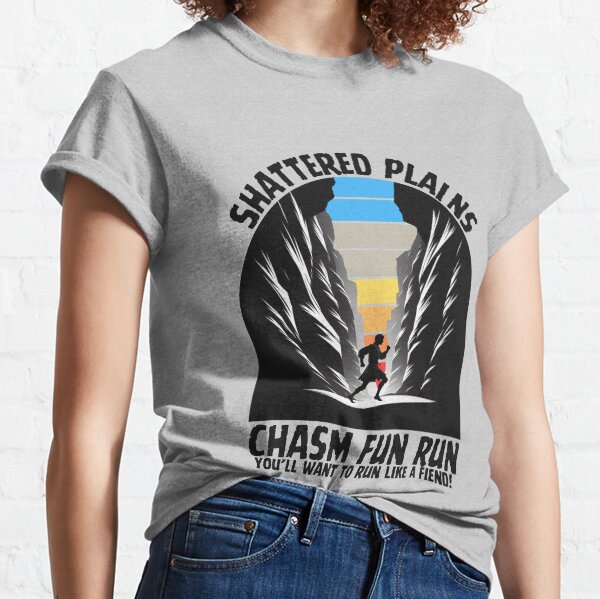 Item preview, Stormlight Archive, Shattered Plains Chasm Fun Run!, Brandon Sanderson designed and sold by Seven28Designs.