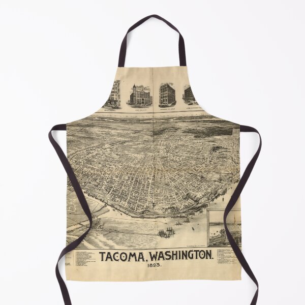 Item preview, Tacoma, Washington (1893) designed and sold by allhistory.