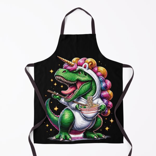 Item preview, Dinosaur Unicorn Rainbow Eat Noodle Bowl's Ramen designed and sold by Artistoos.