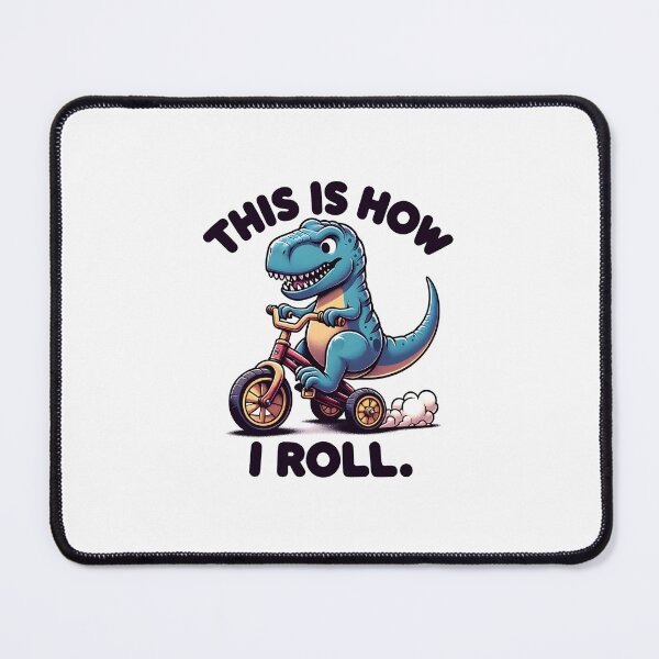Item preview, Jurassic Pedal: T-Rex on a Bike designed and sold by jenialy.