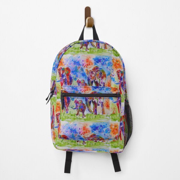 Item preview, Colourful Elephant Family designed and sold by Casimirasart.