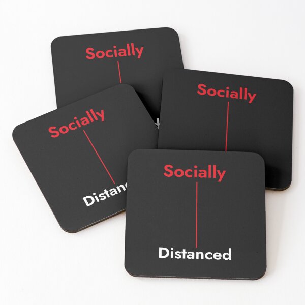 Item preview, Socially - Distanced. Funny Introverts designed and sold by SloganArtist.