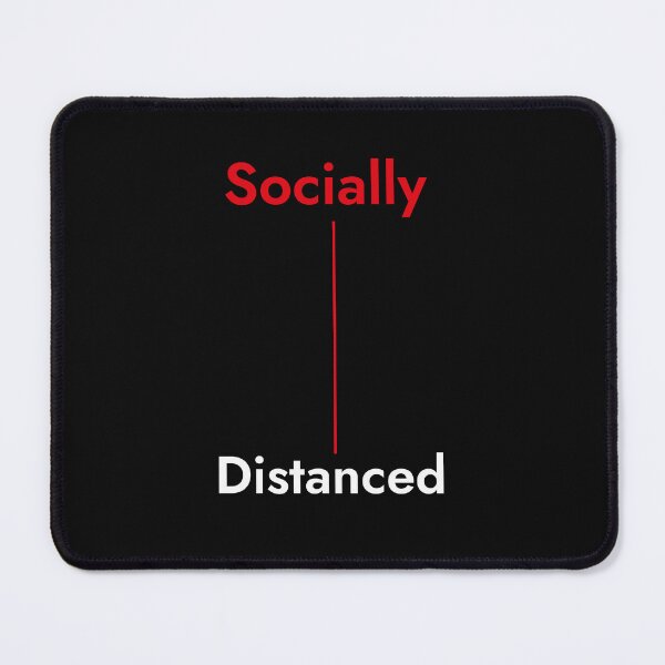 Item preview, Socially - Distanced. Funny Introverts designed and sold by SloganArtist.