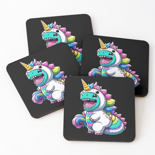 Item preview, Funny Dinosaur Unicorn Rainbow For kids designed and sold by Artistoos.