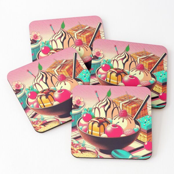 Item preview, Pop Art Ice Cream: A Fusion of Flavor designed and sold by StickerStudio27.