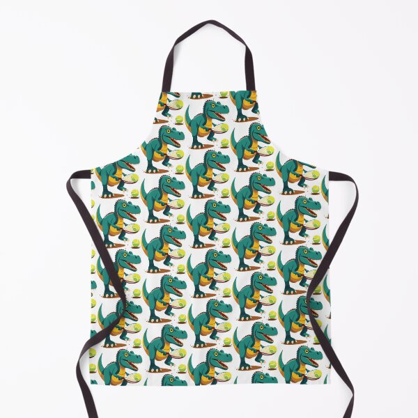 Item preview, A Dinosaur Playing Tennis designed and sold by shufflik.