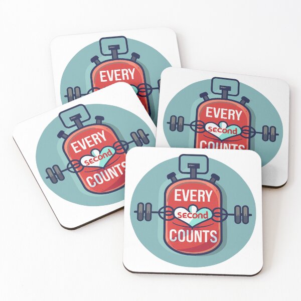 Item preview, Every Second Counts - Cycling Motivation Design designed and sold by NiftyWrx.
