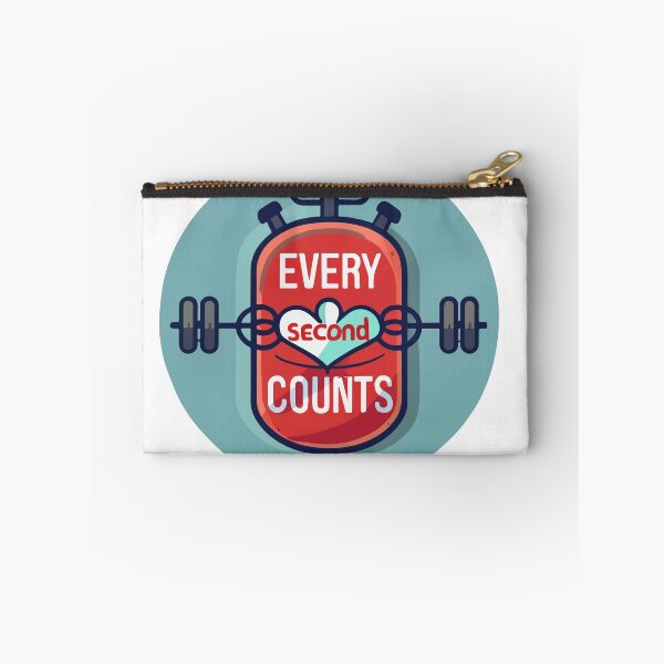 Item preview, Every Second Counts - Cycling Motivation Design designed and sold by NiftyWrx.
