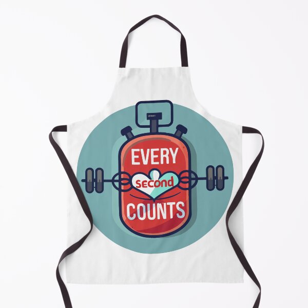 Item preview, Every Second Counts - Cycling Motivation Design designed and sold by NiftyWrx.