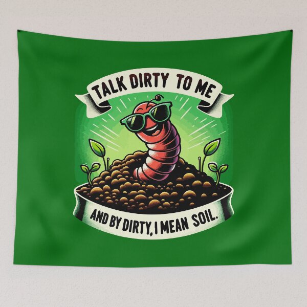 Item preview, Talk Soil To Me designed and sold by plantlady-shop.