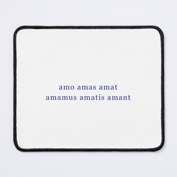 Item preview, amo amas amat designed and sold by Nicklambert.