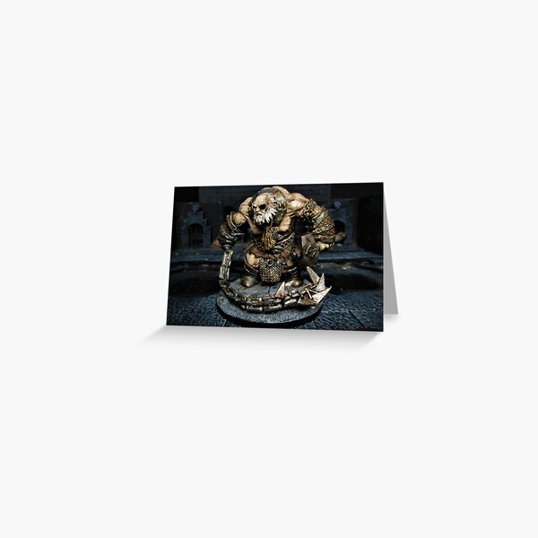 The Jailer. Greeting Card