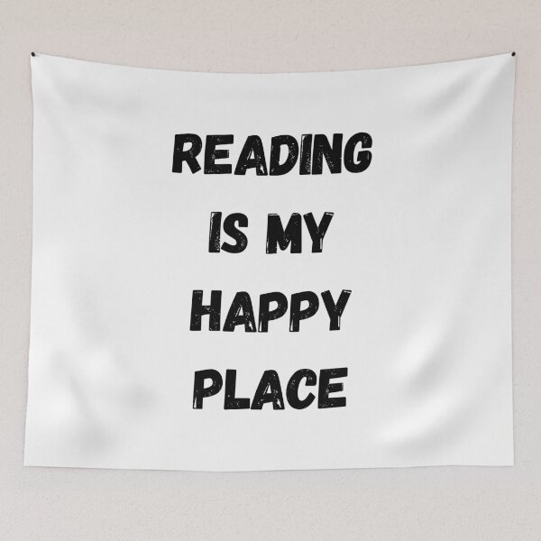 Item preview, Reading Is My Happy Place designed and sold by Vector Wonders.