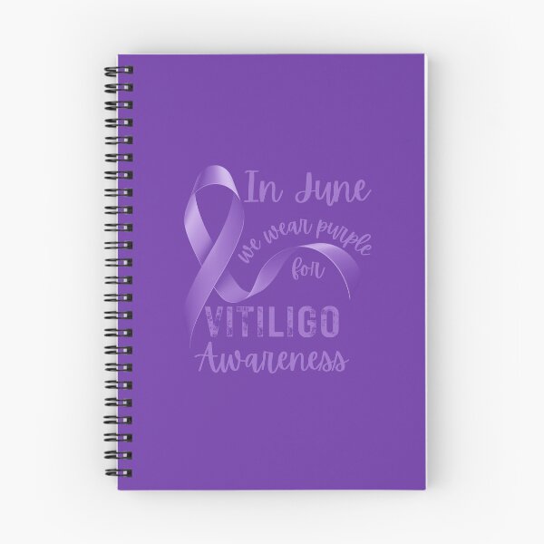 Item preview, Vitiligo Awareness In June We Wear Purple for Vitiligo Awareness designed and sold by MimsTees.