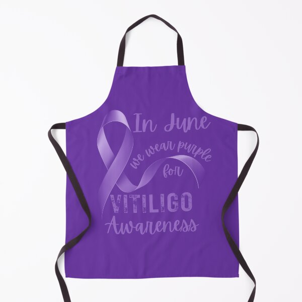 Item preview, Vitiligo Awareness In June We Wear Purple for Vitiligo Awareness designed and sold by MimsTees.