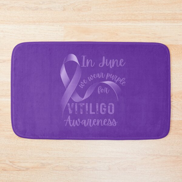 Item preview, Vitiligo Awareness In June We Wear Purple for Vitiligo Awareness designed and sold by MimsTees.