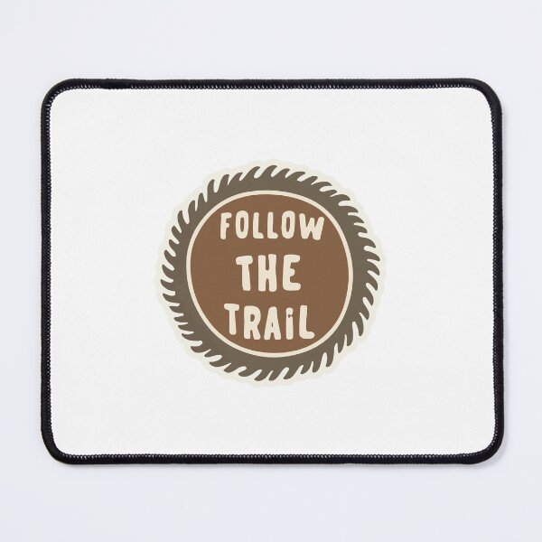 Item preview, Follow the Trail - Rustic Deer Track Print designed and sold by NiftyWrx.