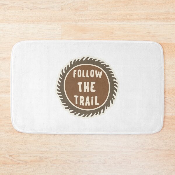 Item preview, Follow the Trail - Rustic Deer Track Print designed and sold by NiftyWrx.