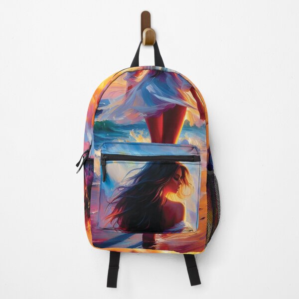 Item preview, Beautiful Woman walking on the Beach designed and sold by Starwebd.