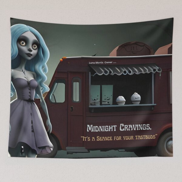 Item preview,  Midnight Ice -Cream vendor Luna Mortis,  designed and sold by Frame of Mind .