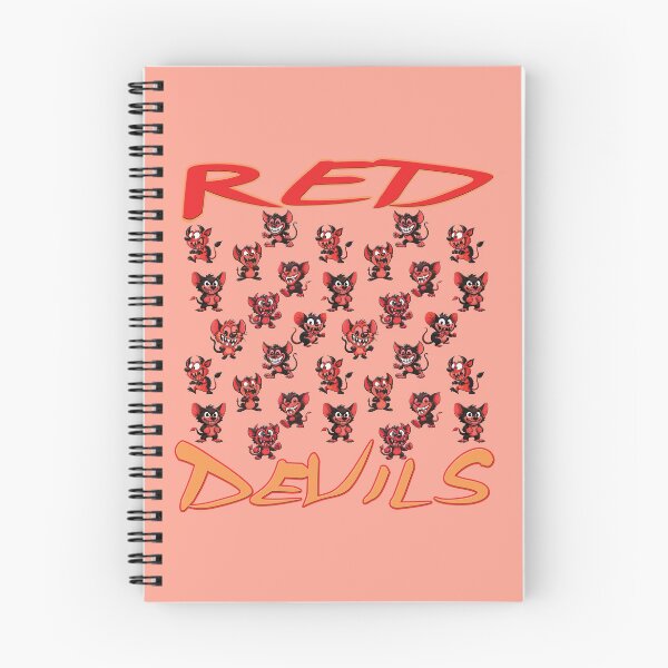 Item preview, Funny red devils pattern design designed and sold by AlchemyColor.