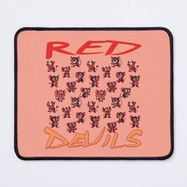 Item preview, Funny red devils pattern design designed and sold by AlchemyColor.