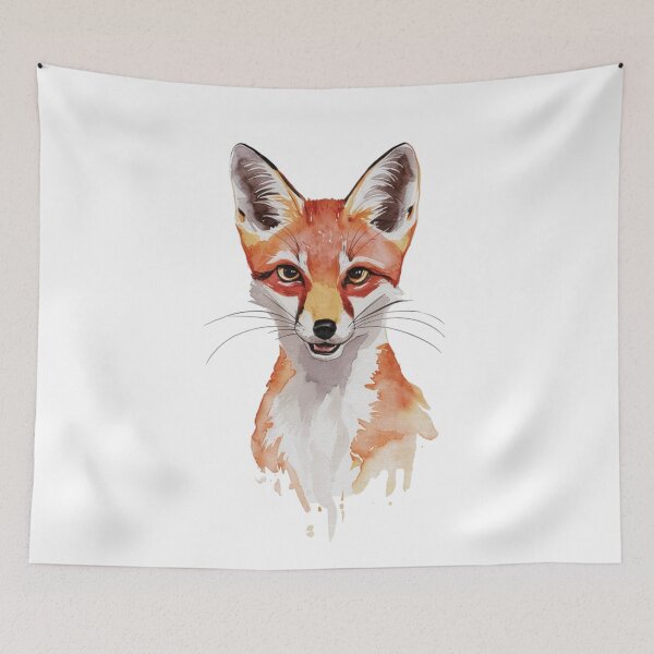 Item preview, Cute fox designed and sold by WildernessTints.