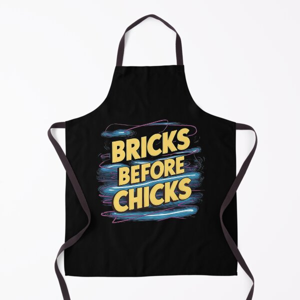 Item preview, Bricks Before Chicks Bricklayer designed and sold by DomTeesHaven.
