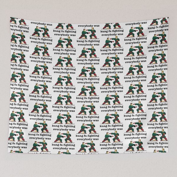 Item preview, Everybody was kung fu fighting designed and sold by shufflik.