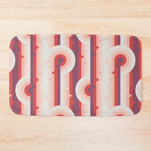 Item preview, Vertical stripes, triangles and circles pattern designed and sold by kallyfactory.